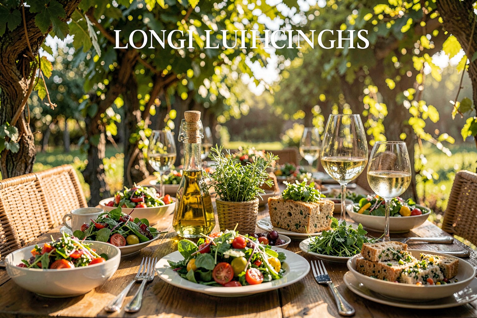 Fresh greens & long lunches