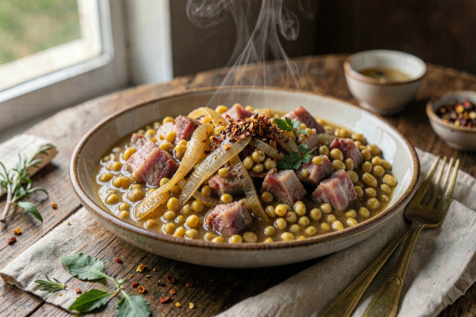 Carbuccia (Apulian Split-Pea Stew)