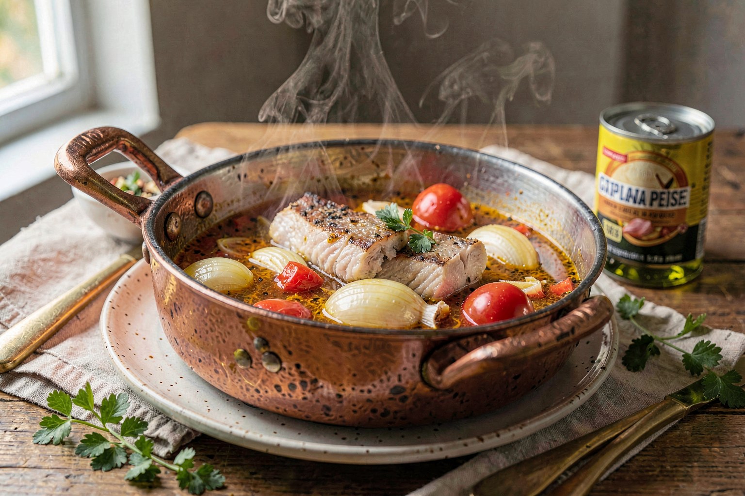 Cataplana de Peixe (Portuguese Seafood Stew)