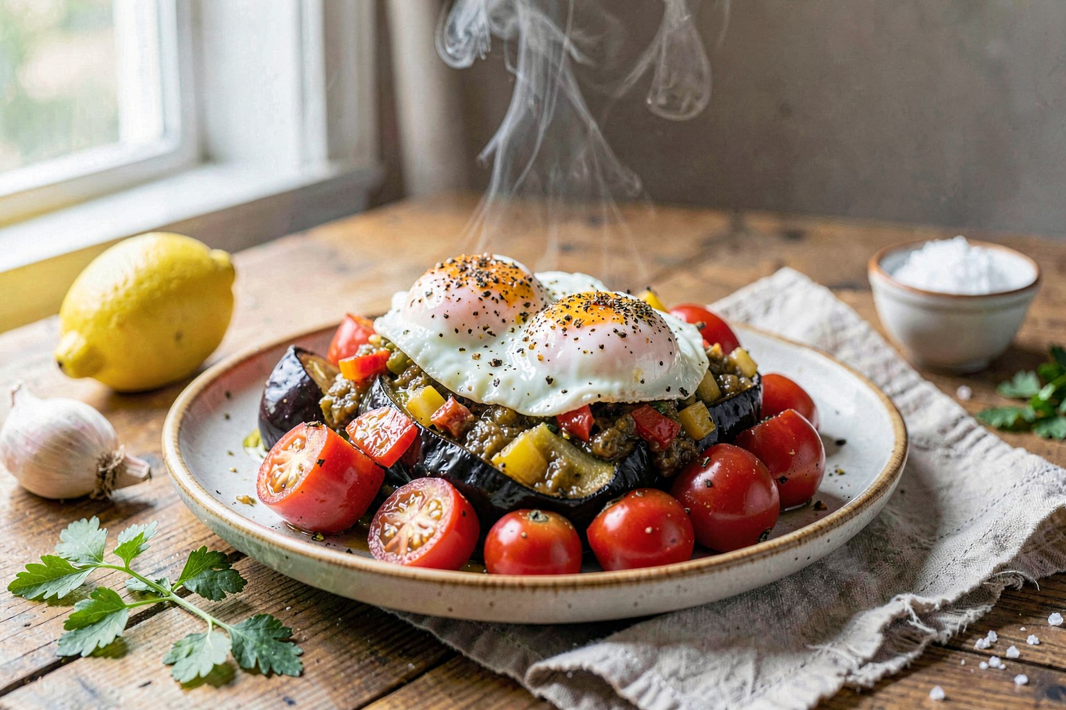 Farm-Fresh Chakchouka with Pasture-Raised Eggs