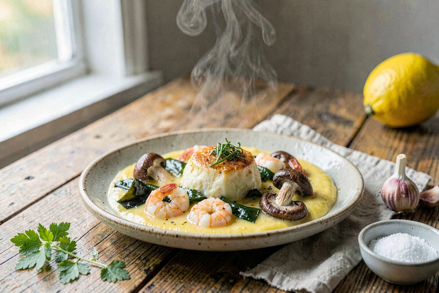 Savory Steamed Egg Custard (Chawanmushi)