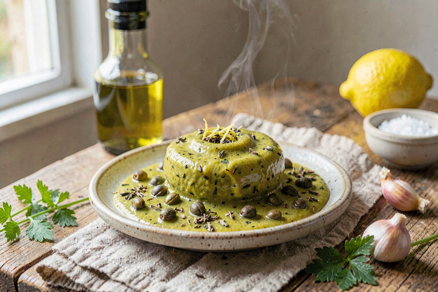 Cretan Olive Oil Dressing (Mediterranean Blue Zone Tradition)