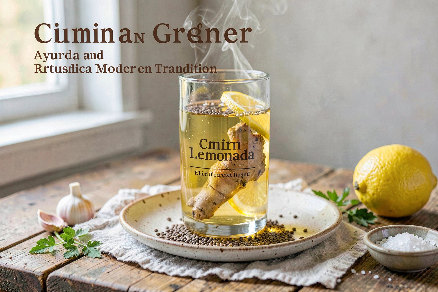 Cumin and Ginger Lemonade (Ayurvedic Modern Tradition)