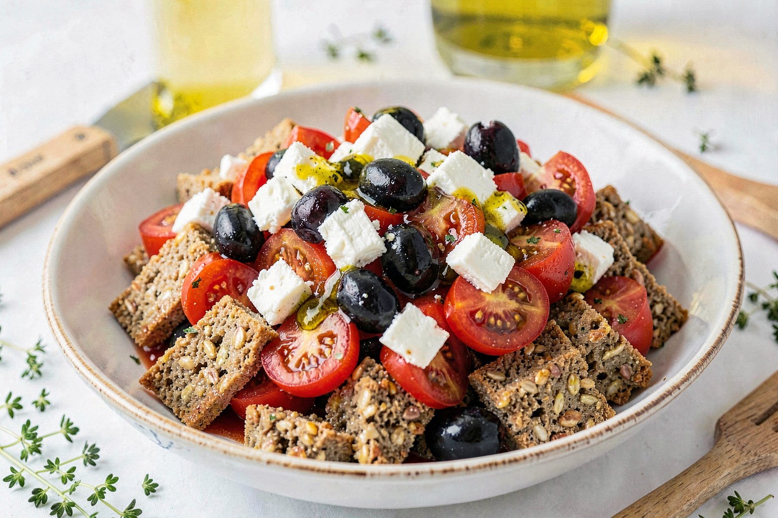Cretan Dakos Salad