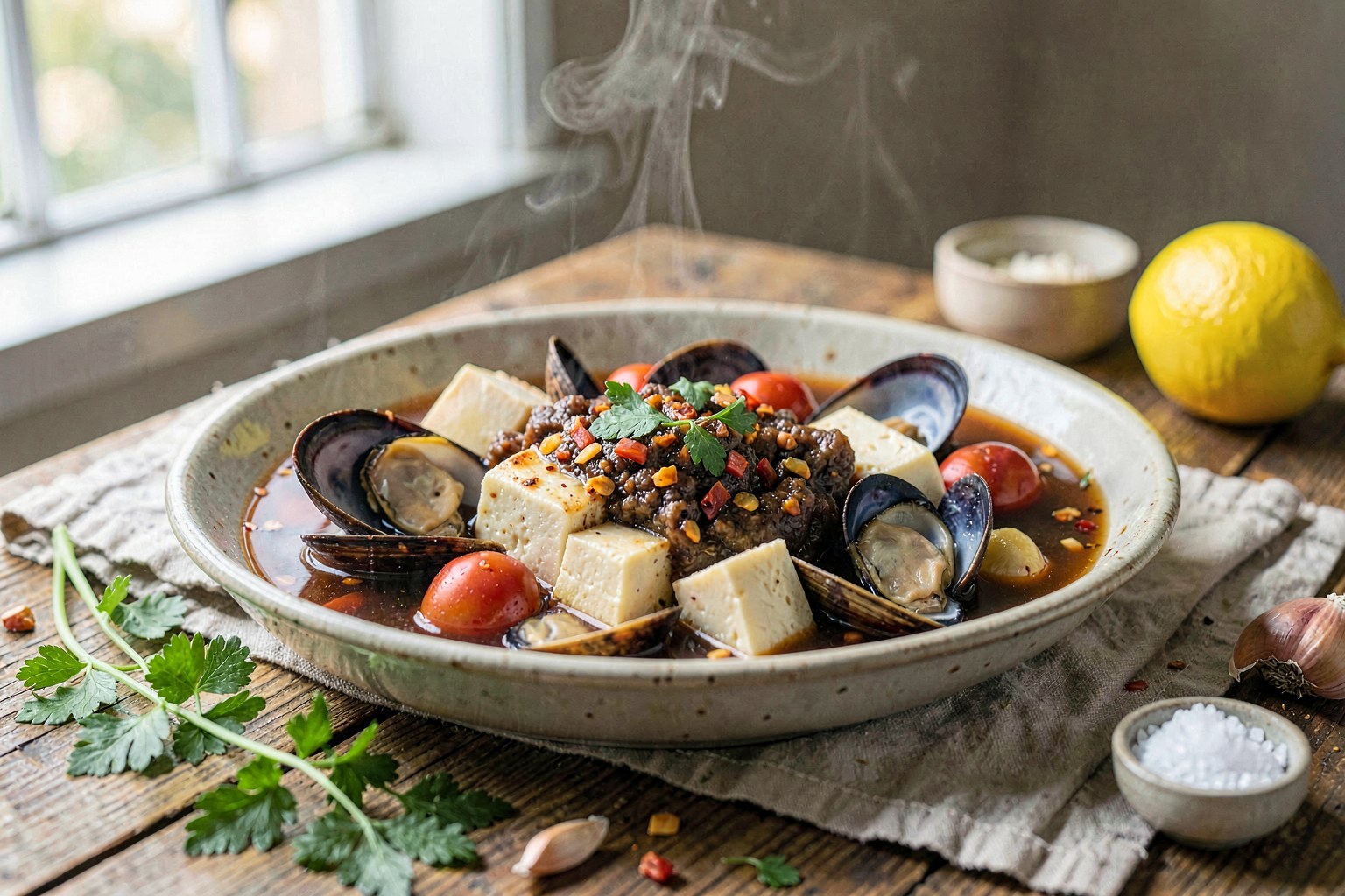 Farm-Fresh Doenjang Jjigae (Clean Soybean Stew)