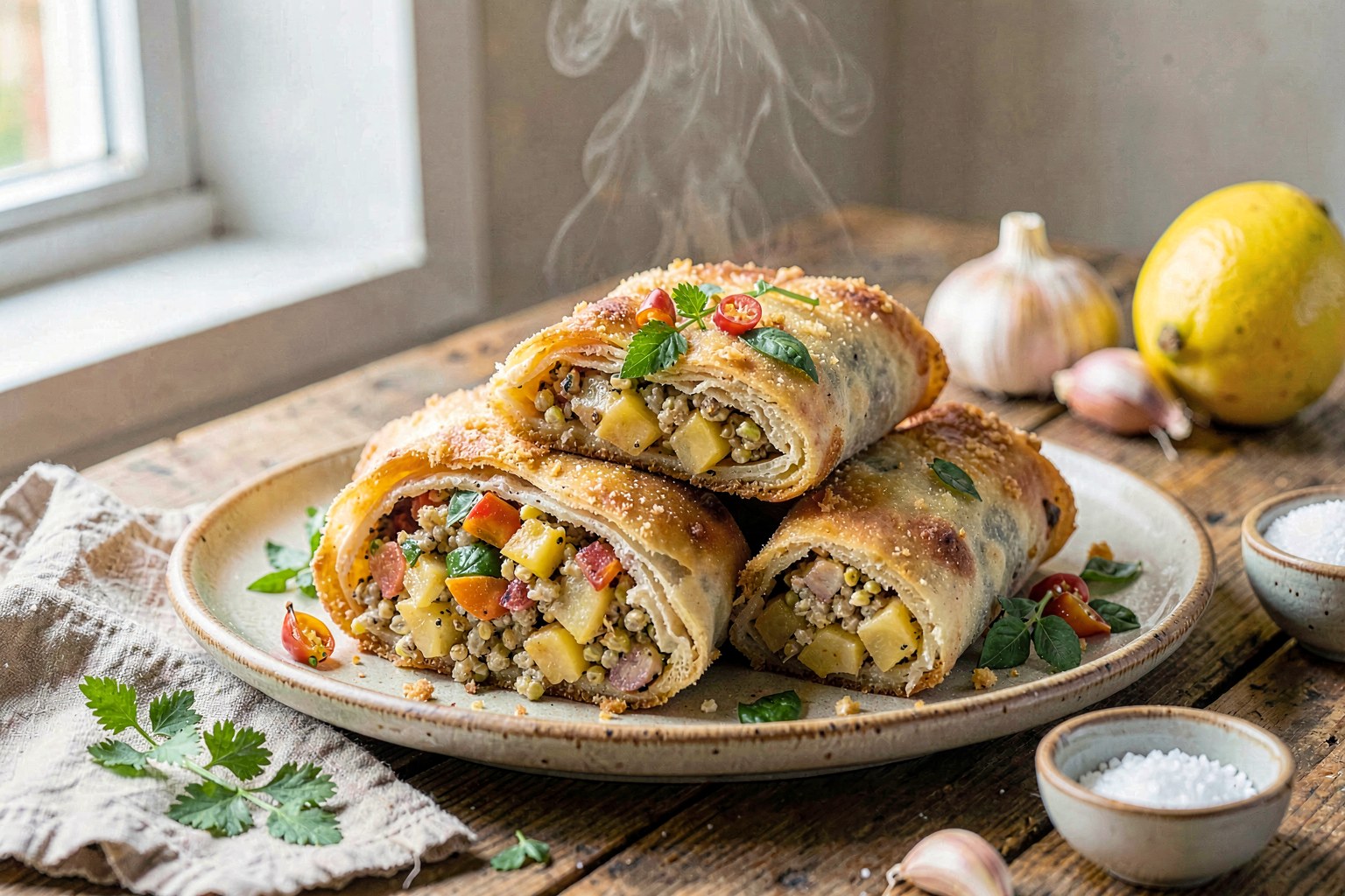 Baked Empanadas de Papa with Ají Panca & Grass-Fed Ghee Crust