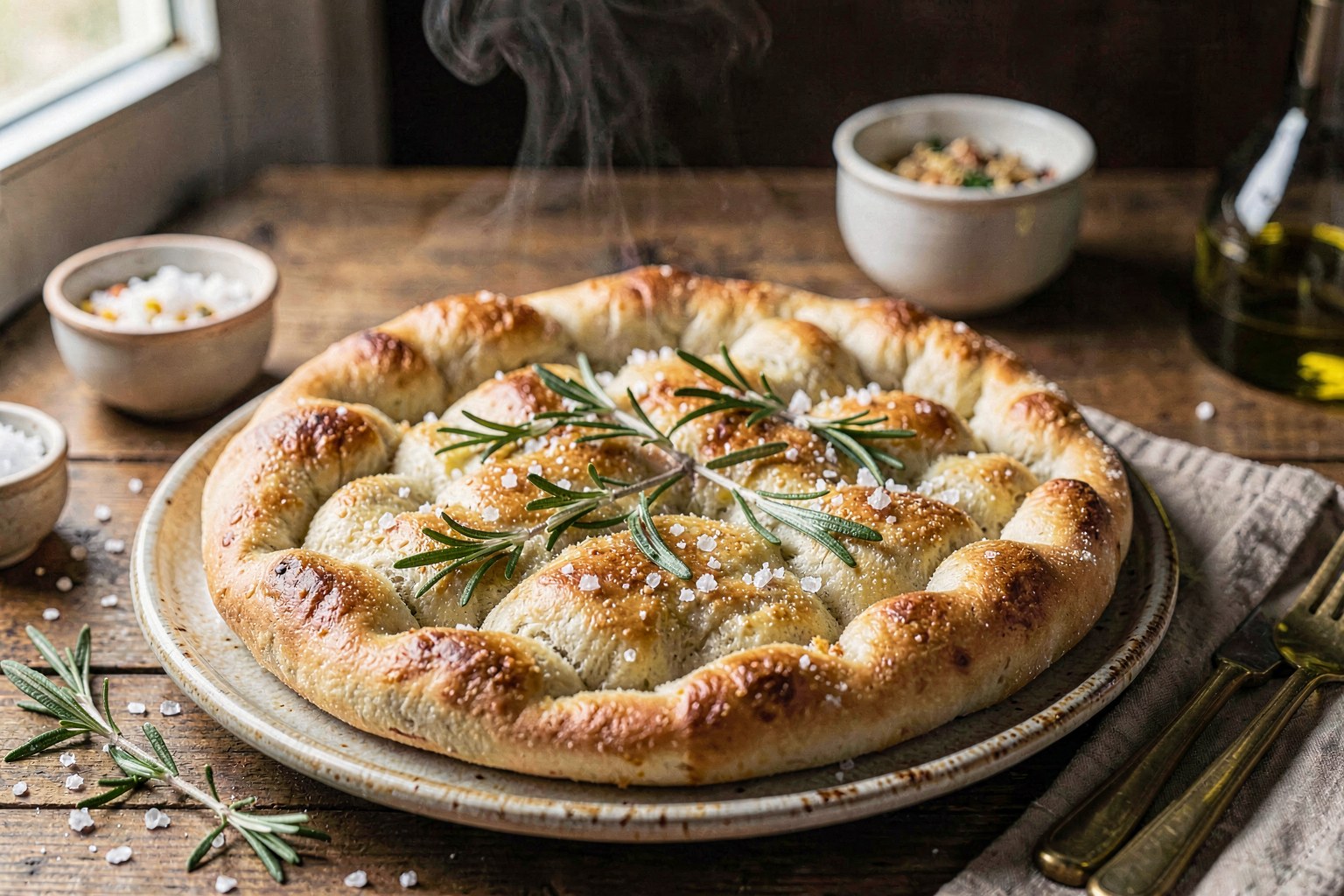 Focaccia Romana (Roman Flatbread)