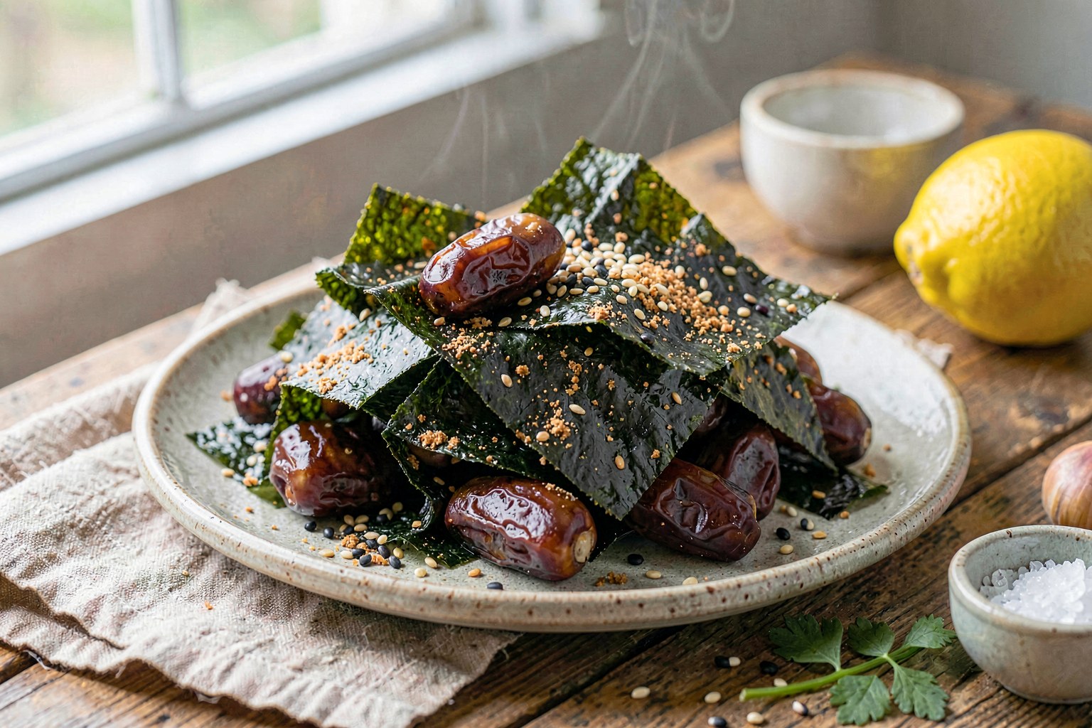 Crispy Gim-Gi: Seaweed & Sesame Banchan (Refined Sugar-Free)