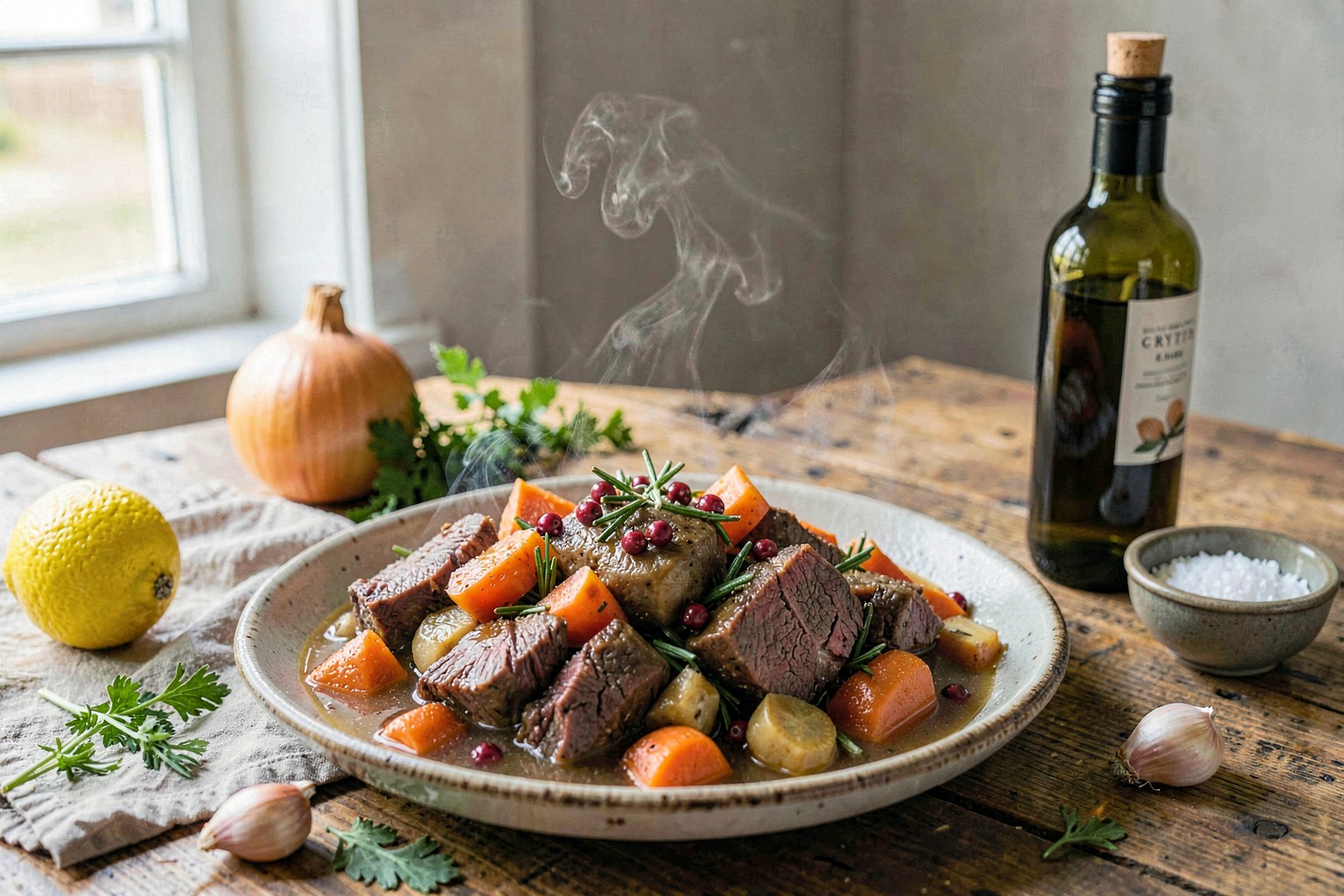 Grytid: Nordic Reindeer & Root Stew with Juniper