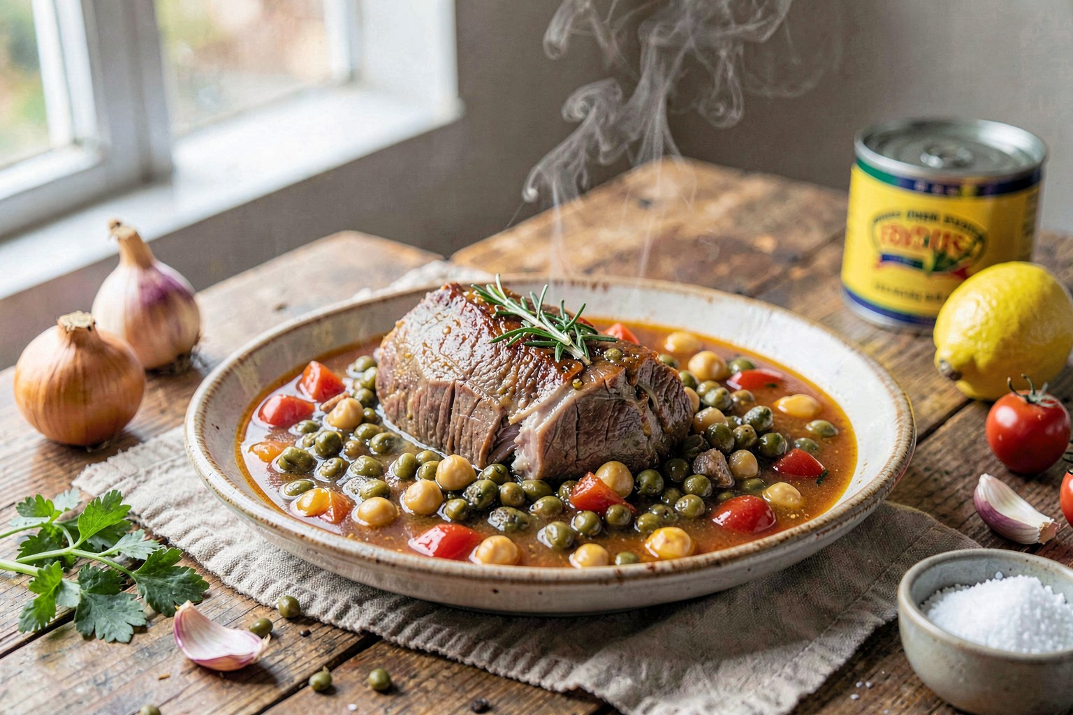 Harira: Ancient Moroccan Lentil & Lamb Soup
