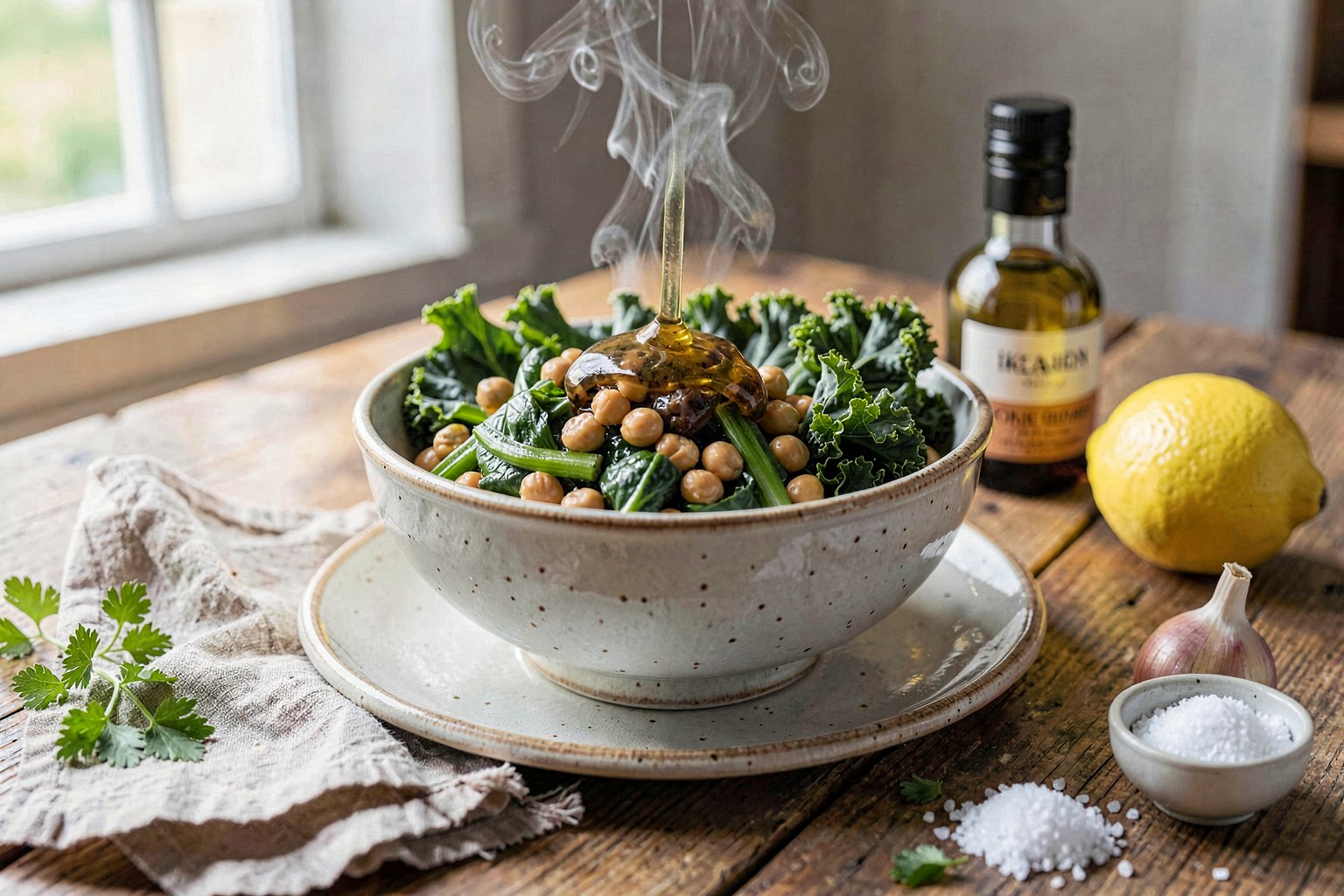 Ikarian Olive Oil and Honey Tonic