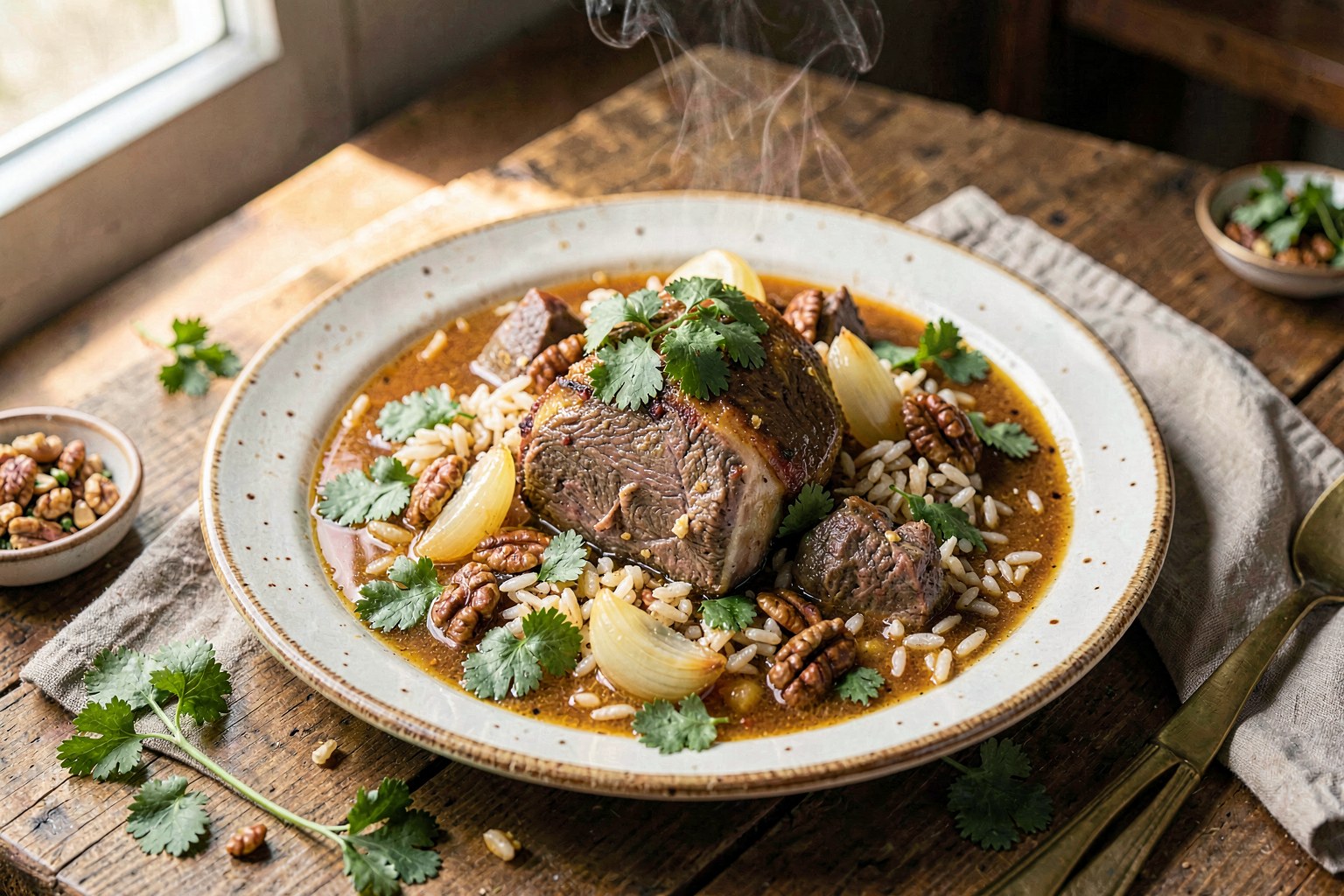 Kharcho: Spicy Georgian Lamb and Rice Stew