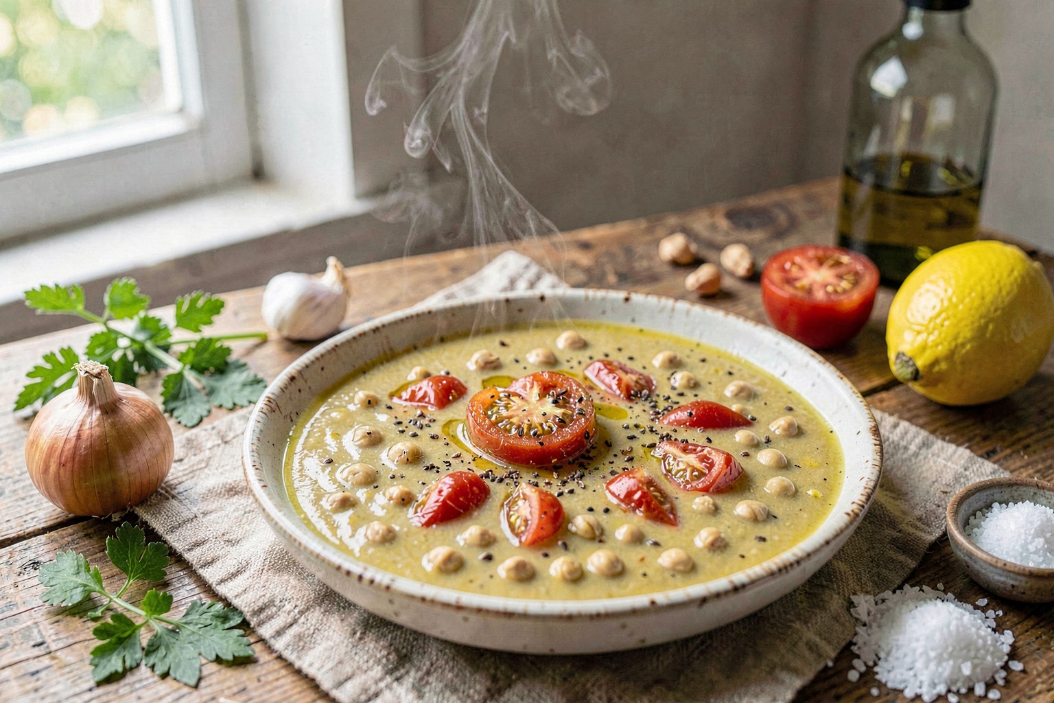 Laban Bissara (Levantine Garden Tradition)