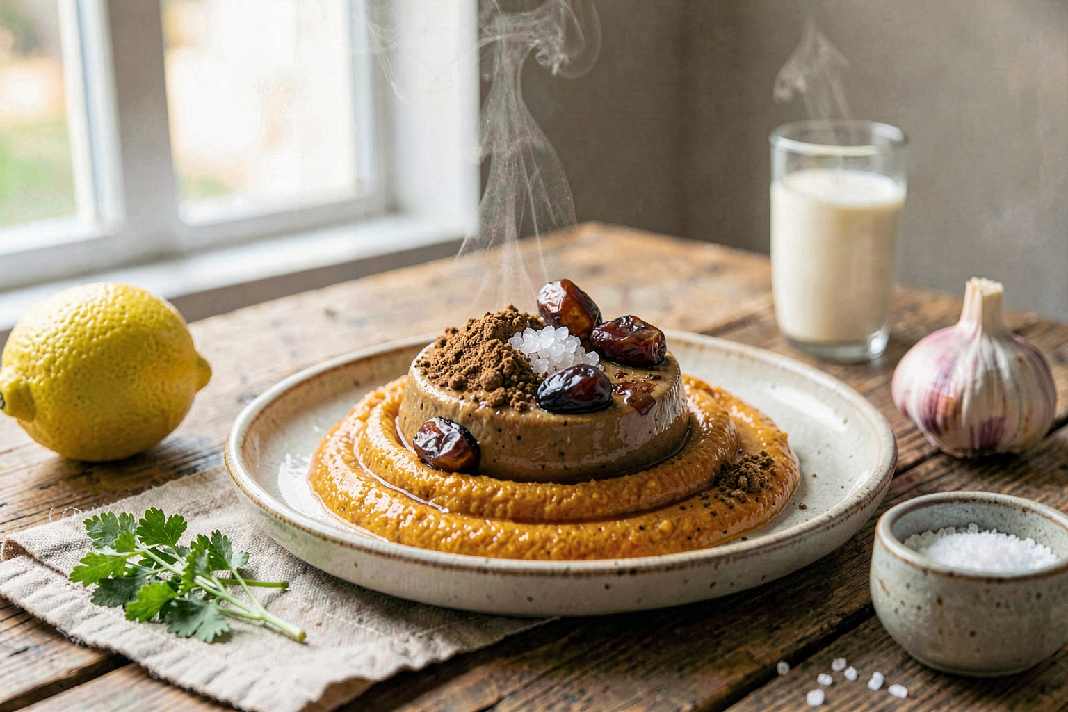 Lucuma con Amargo: Andean Earth & Bitter Dark