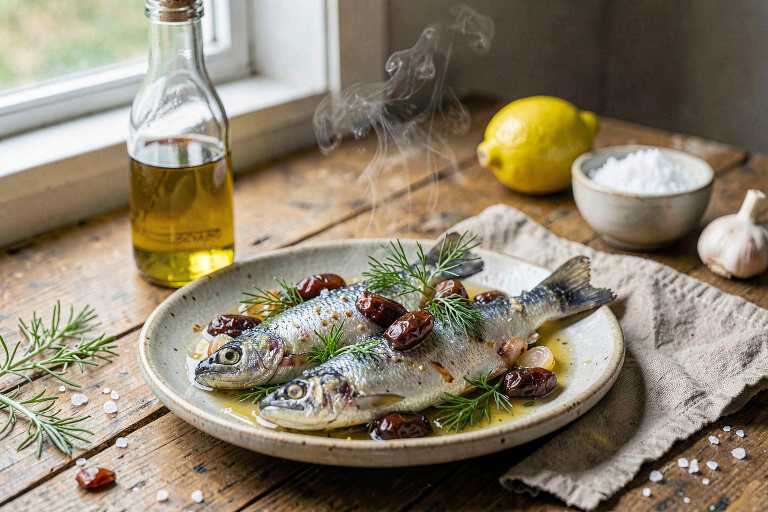 Marinated Wild Herring in Onions and Dill (Nordic Clean Tradition)
