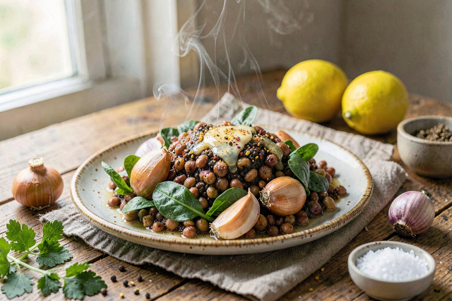 Niter Kibbeh (Ethiopian Plant-Forward tradition)