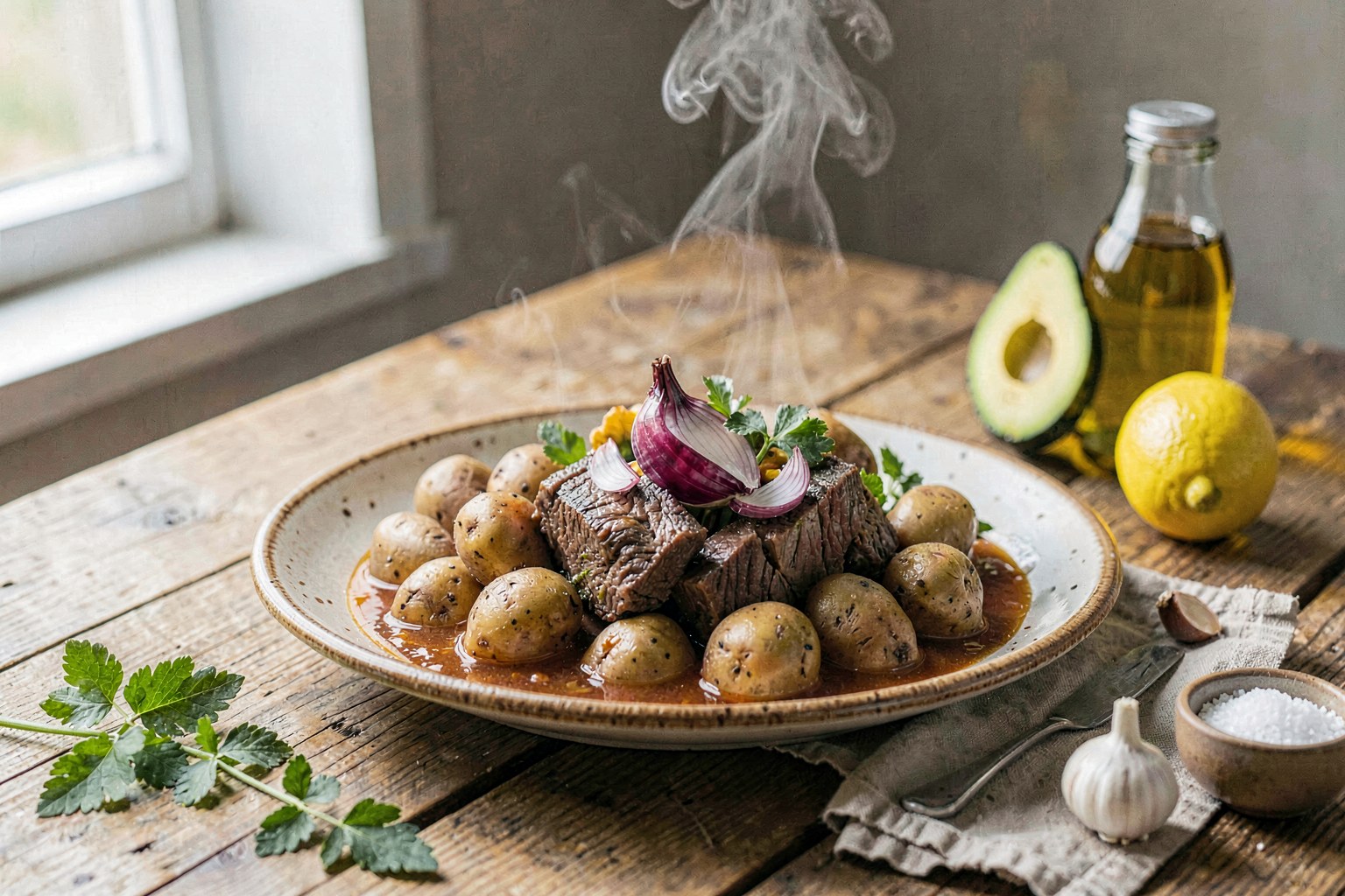 Olluquito con Charque (Andean Stew)