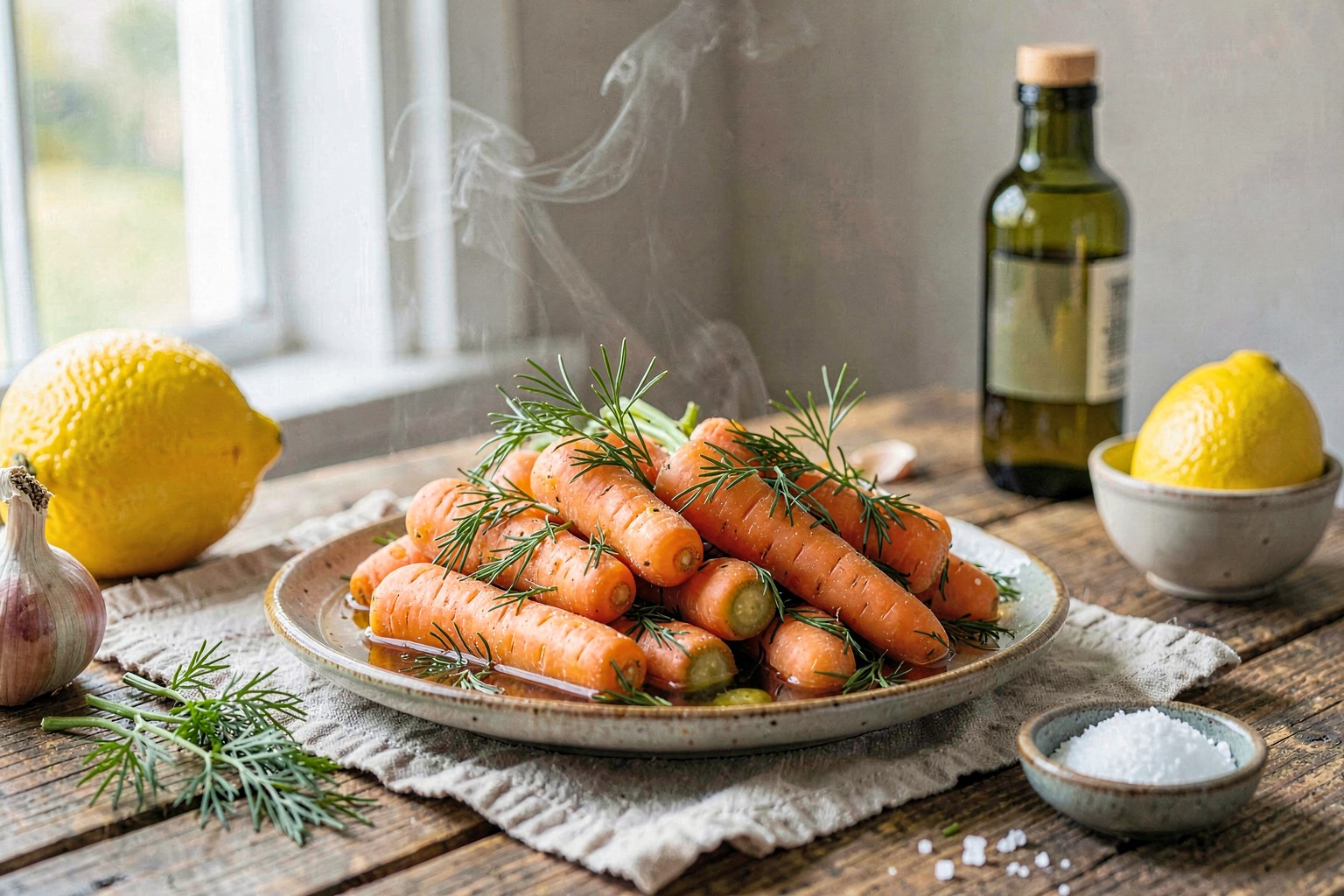 Orange Blossom Carrot and Dill Pickles (California Farm tradition)