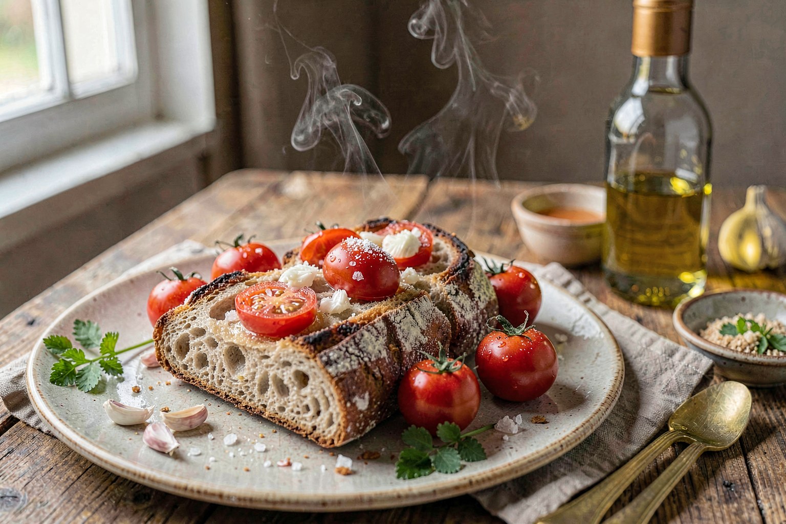 Pane e Pomodoro (Roman Bread and Tomato)