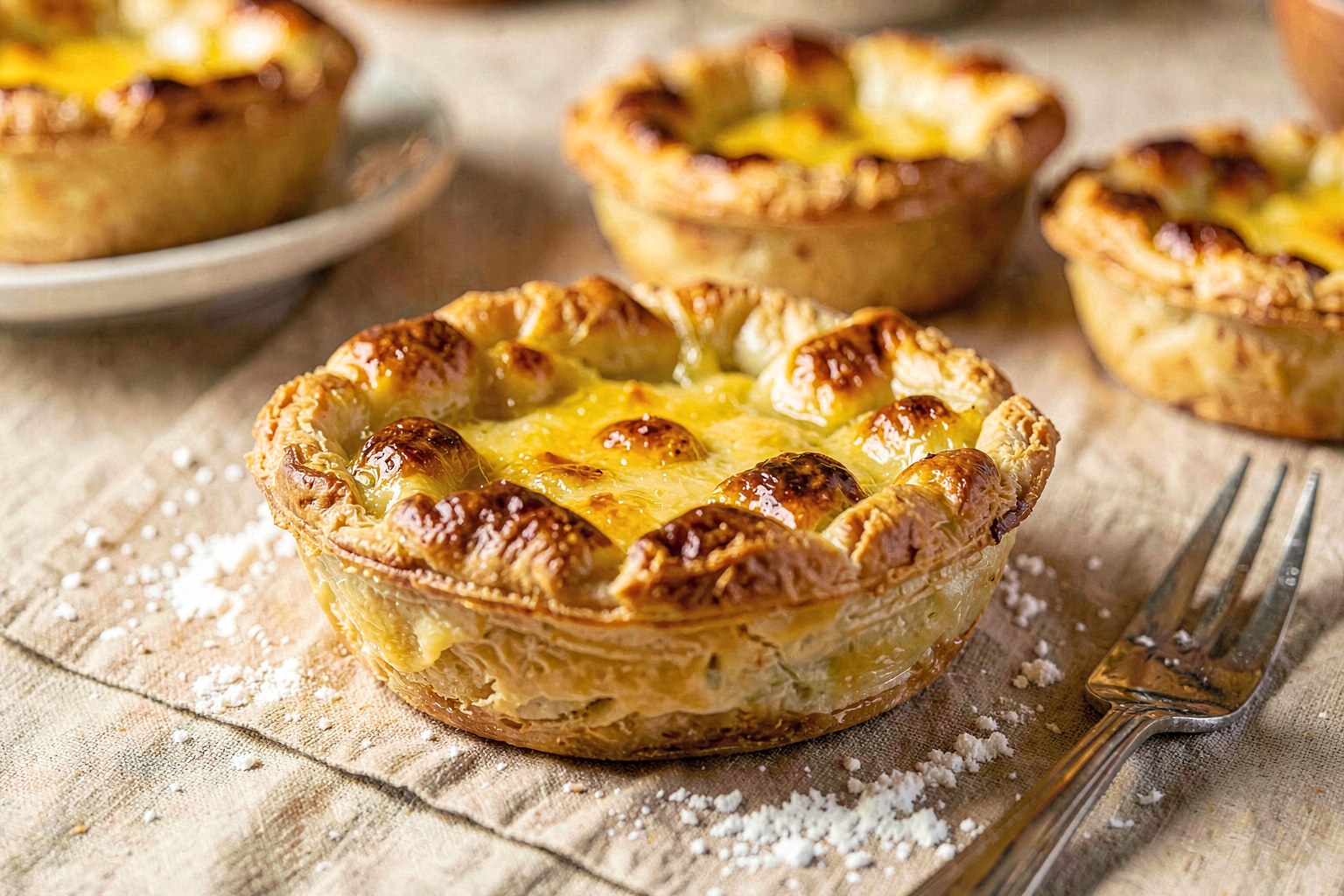 Pastéis de Nata: Authentic Portuguese Custard Tarts