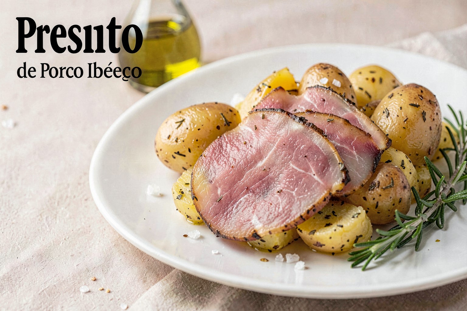 Presunto de Porco Ibérico with Warm Potatoes