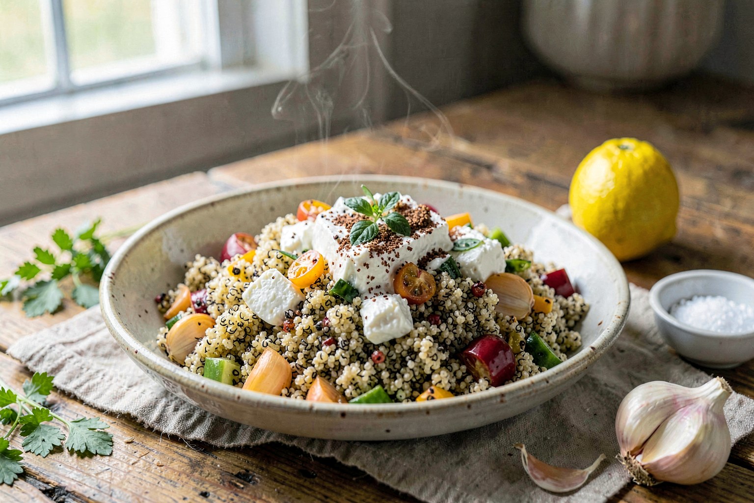 Andean Quinoa & Pasture-Raised Queso Fresco Bowl