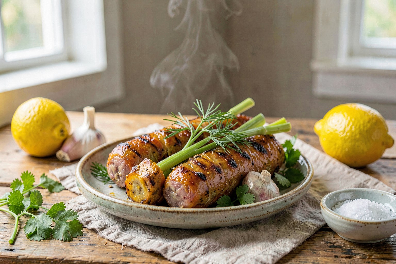 Sai Krob (Northern Thai Herb Pork Sausage)