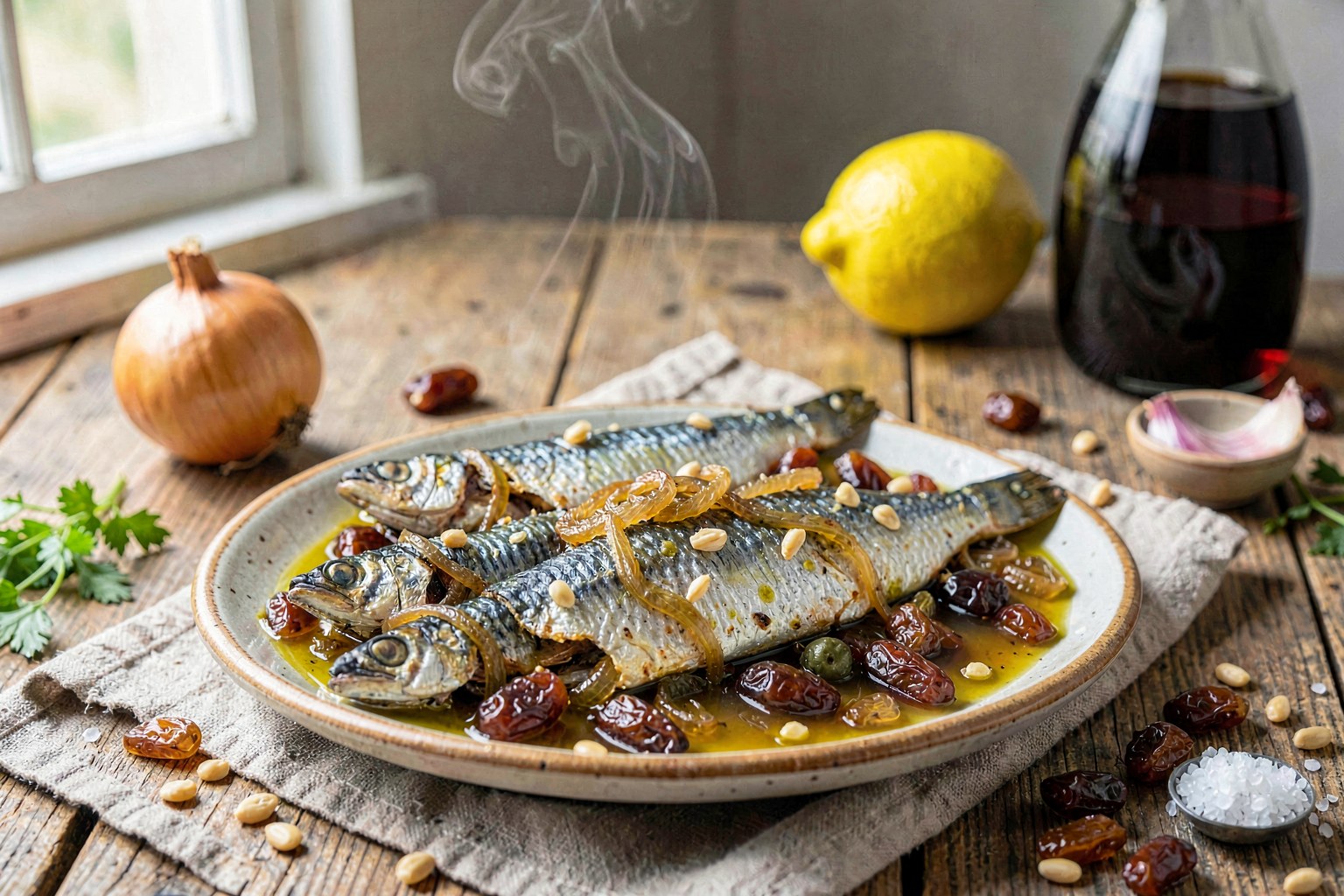 Sarde in Saor: Blue Zone Sweet & Sour Sardines