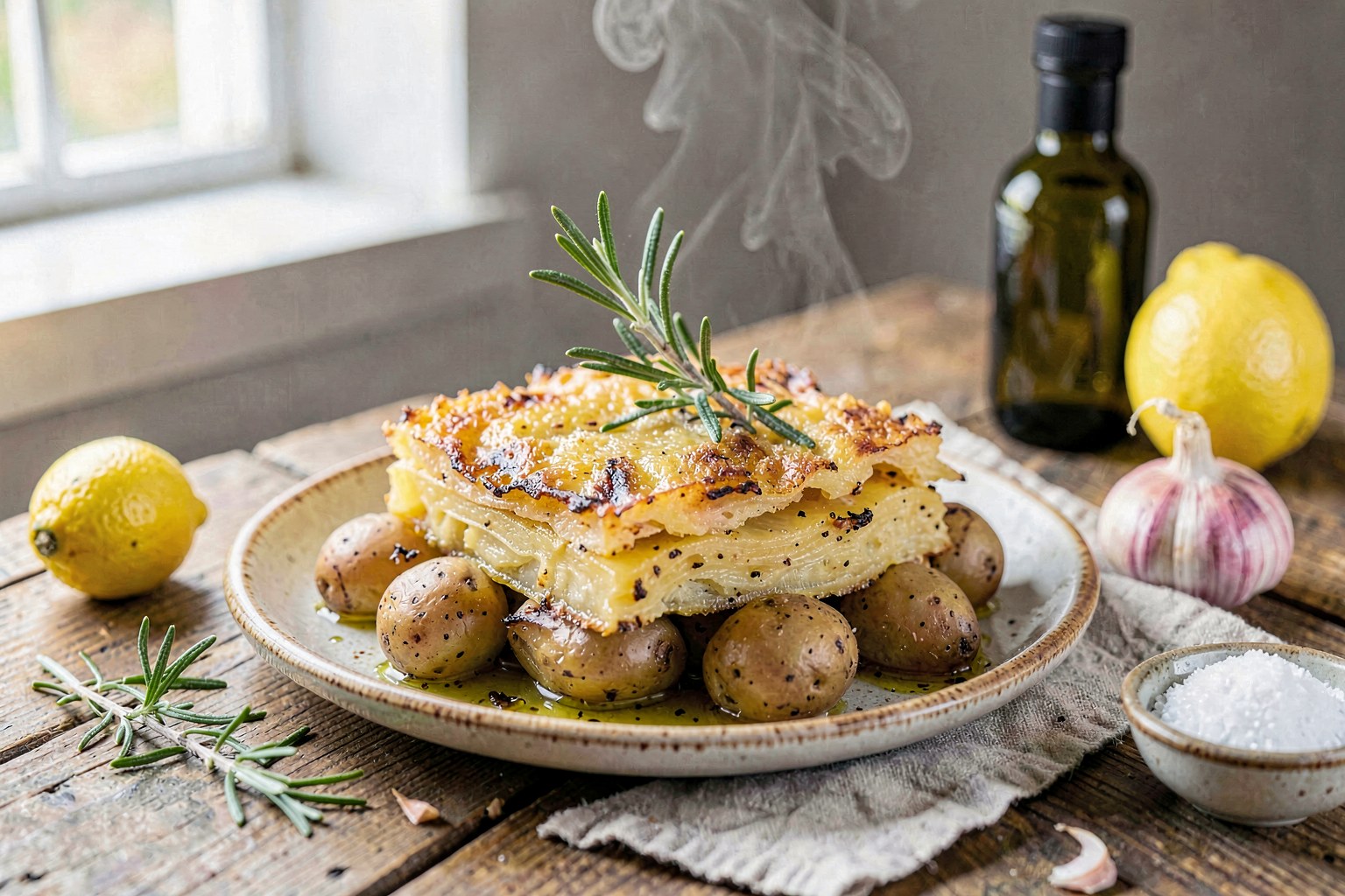 Sardinian-Style Potato & Pecorino Frico