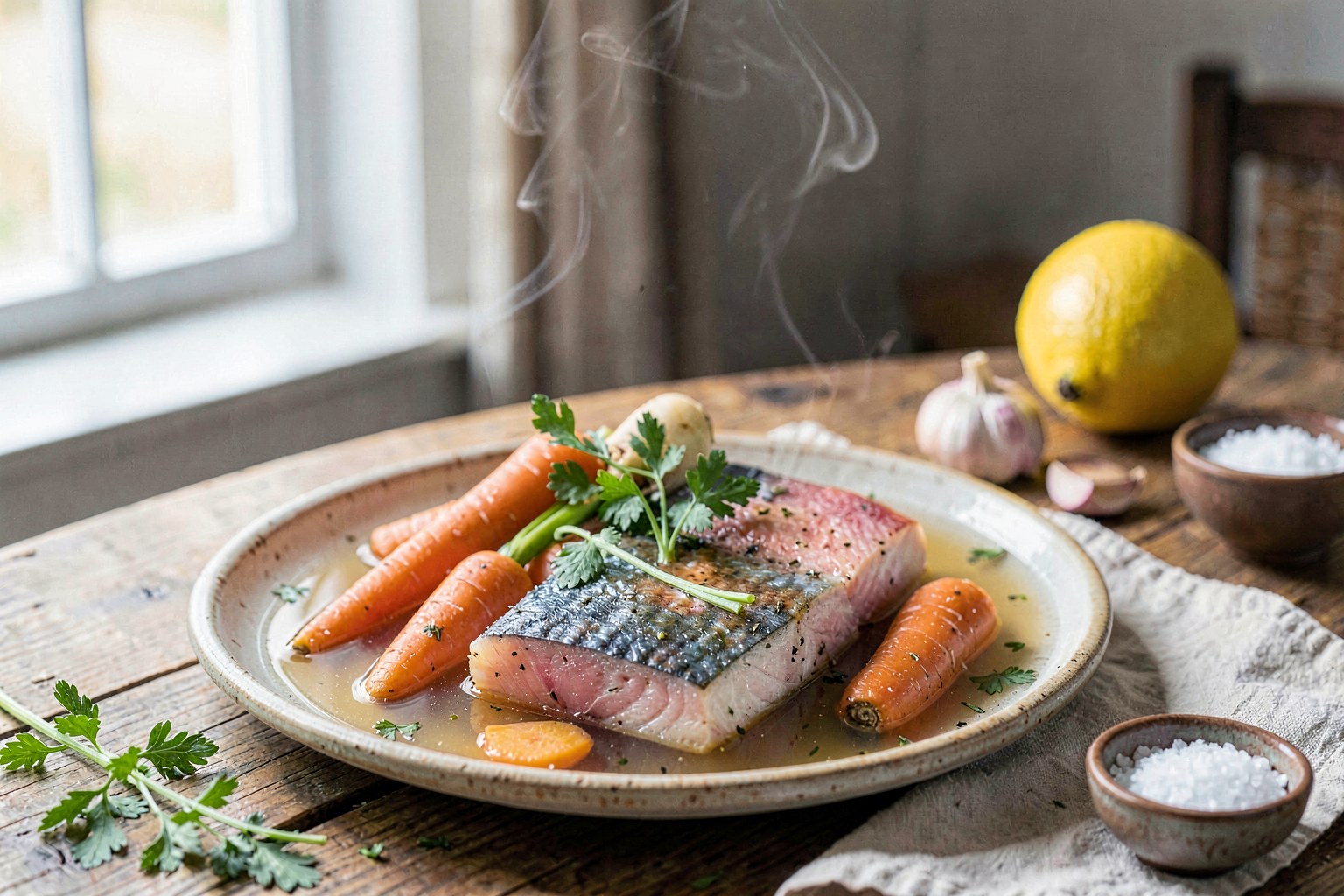 Nordic Clean Soppa: Wild Cod, Root Vegetables, and Fresh Herb Broth