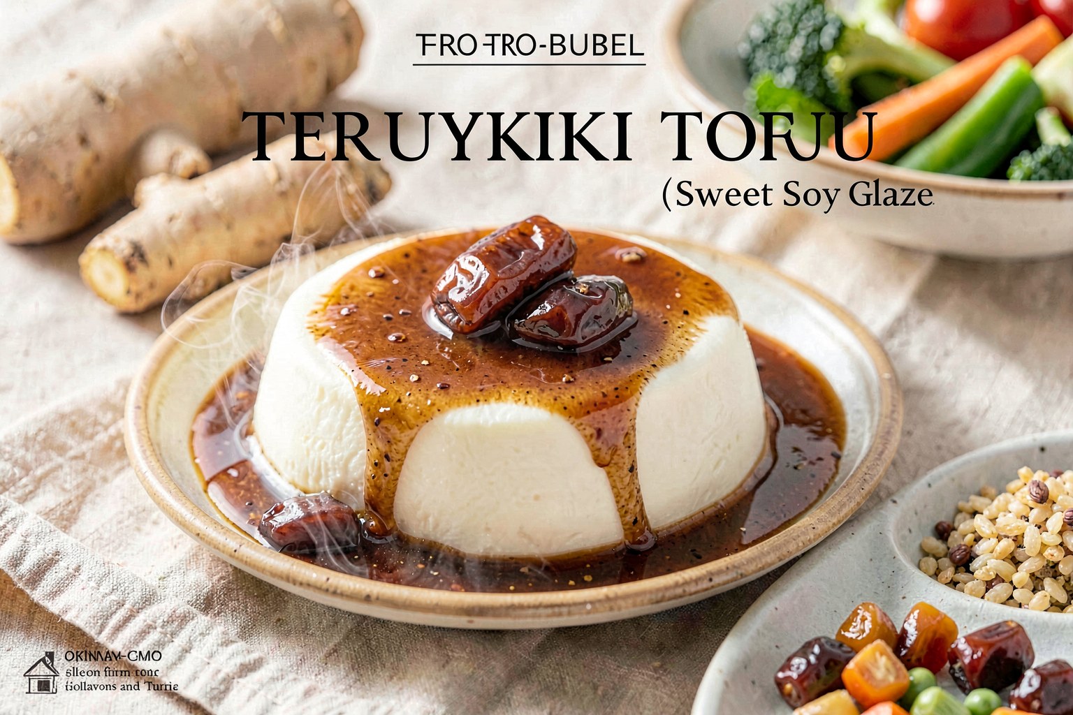 Okinawan Teruyaki Tofu (Sweet Soy Glazed)