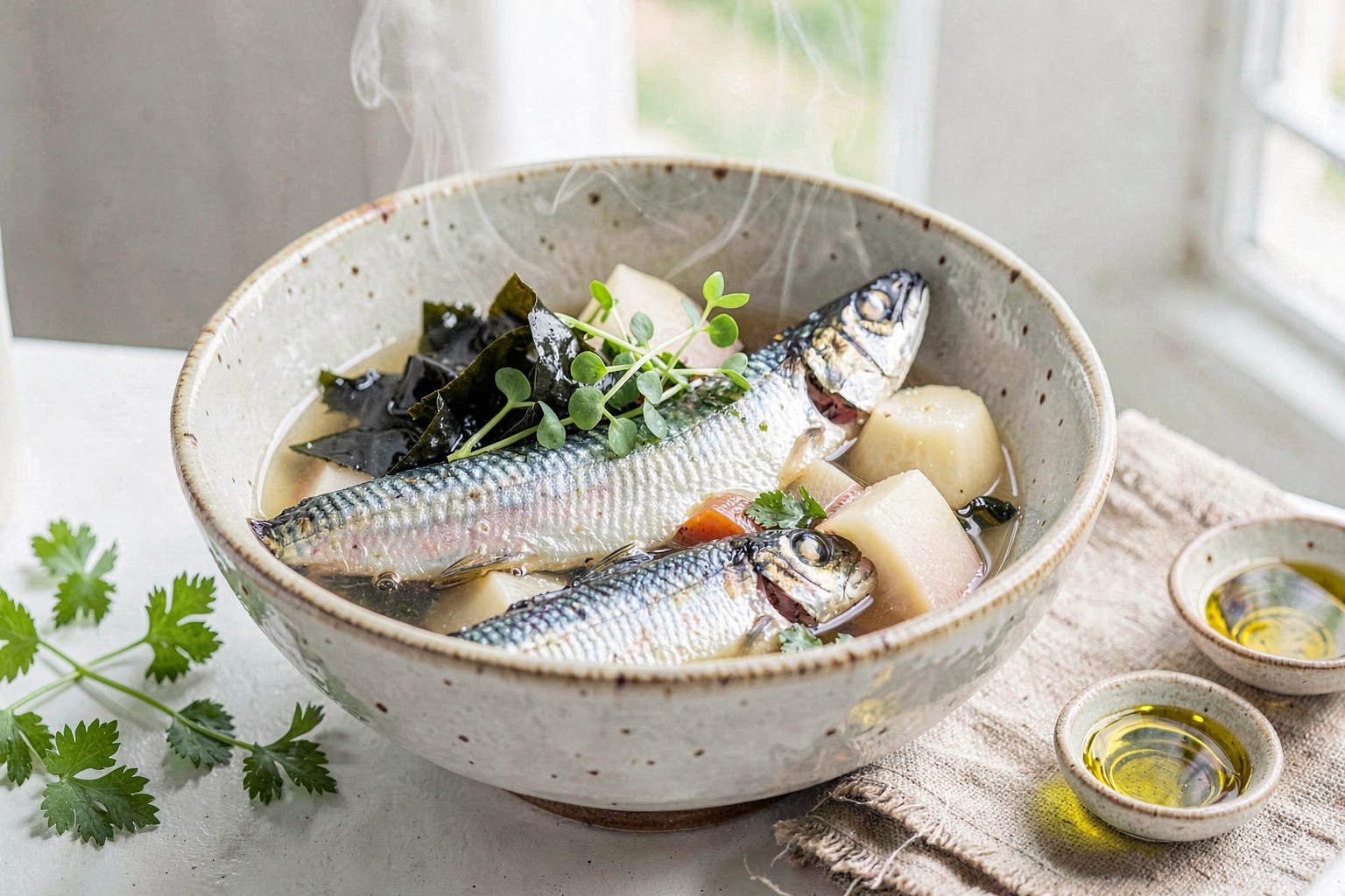 Tubimoto: Okinawan Herring & Daikon Stew