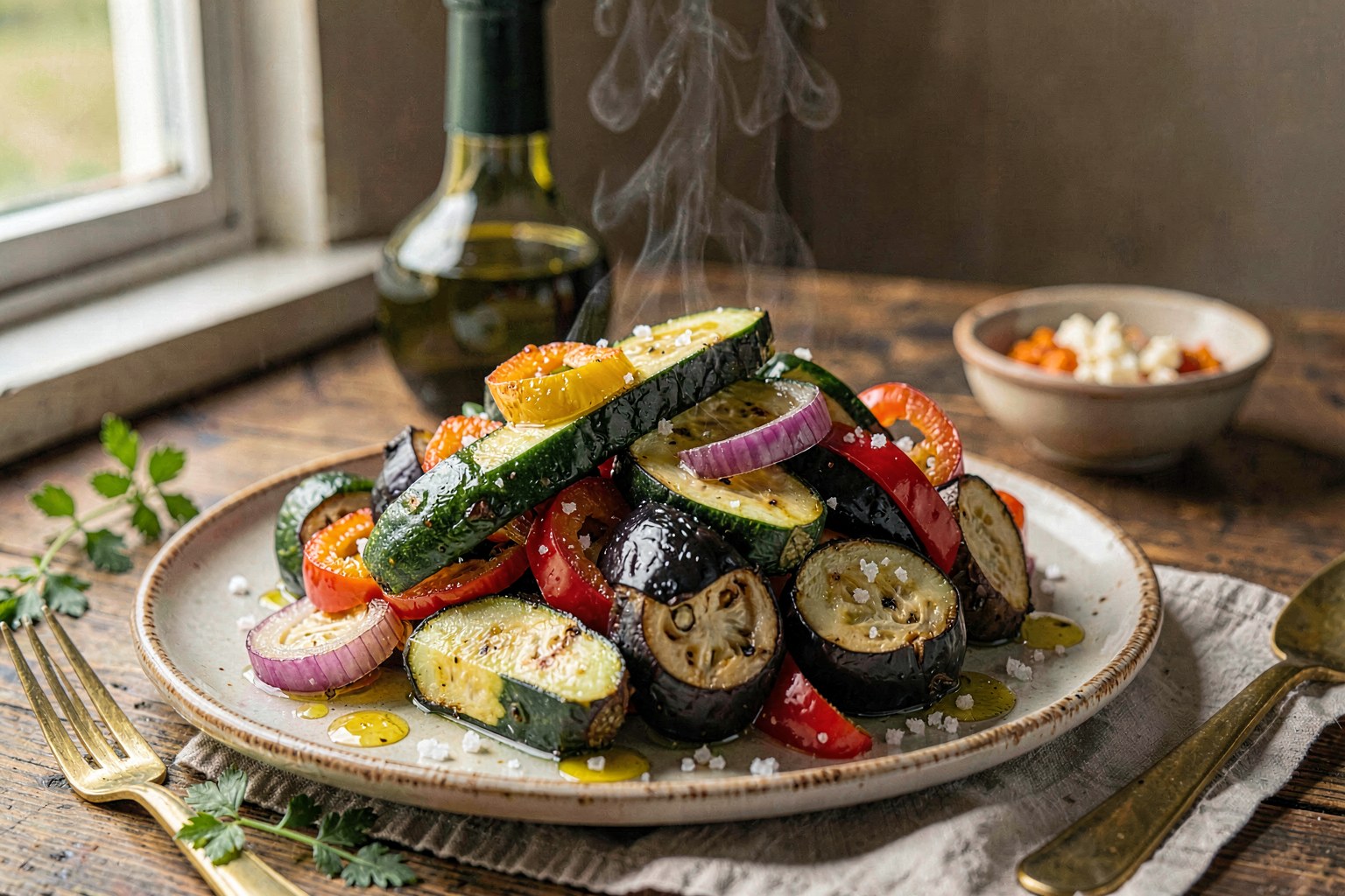 Verdure al Limone (Sicilian Roasted Vegetables with Lemon)