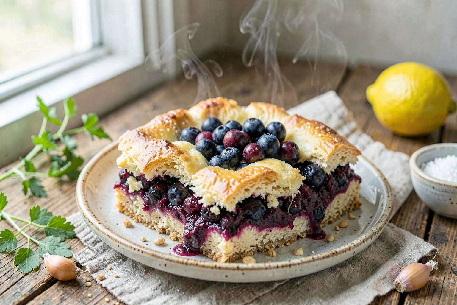Wild Bilberry Shortcake (Nordic Clean Tradition)