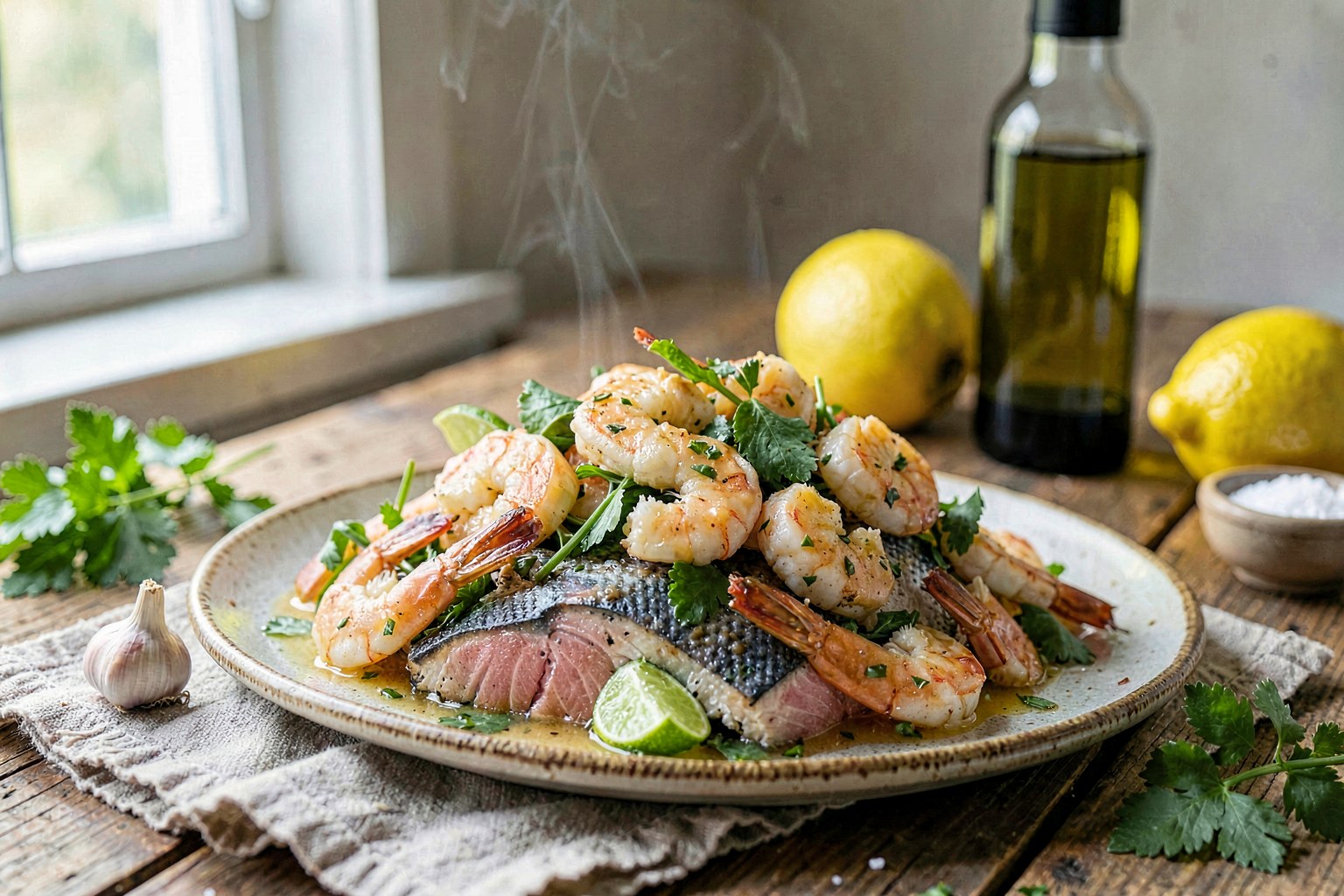 Yam Talay (Thai Fresh-Herb Tradition)