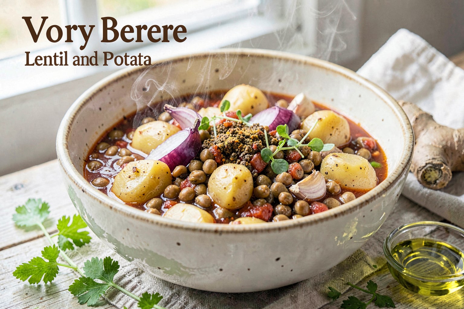 Yot: Hearty Berbere Lentil and Potato Stew